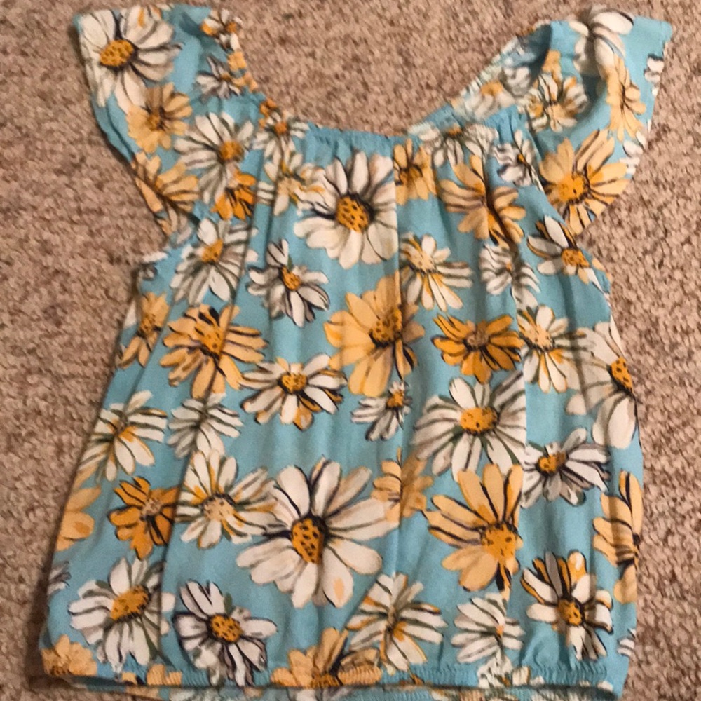 True craft sunflower blouse
